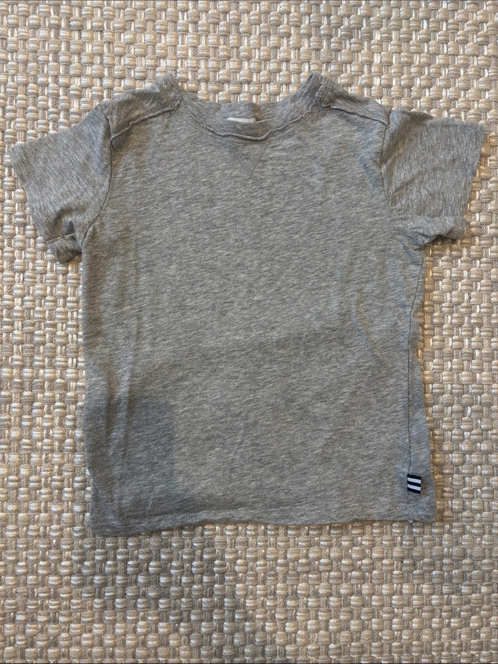 Splendid Grey Short-Sleeve Kids Tee
